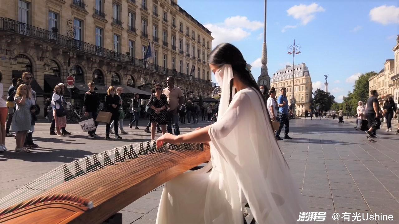 彈古箏女孩惹不起_彈起古箏_千萬別惹彈古箏的人