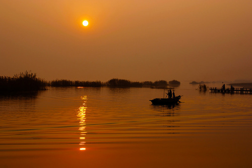 漁舟唱晚古箏合奏_漁舟晚唱古箏_古箏演奏漁舟唱晚